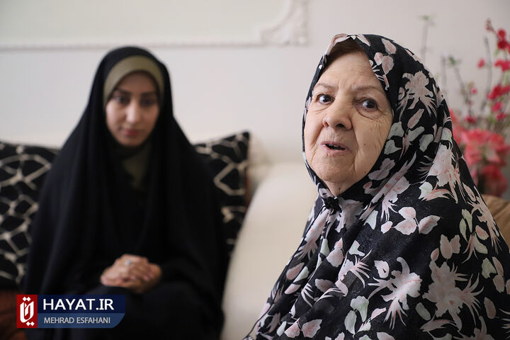 دیدار با والدین شهید جعفرعلی گروسی