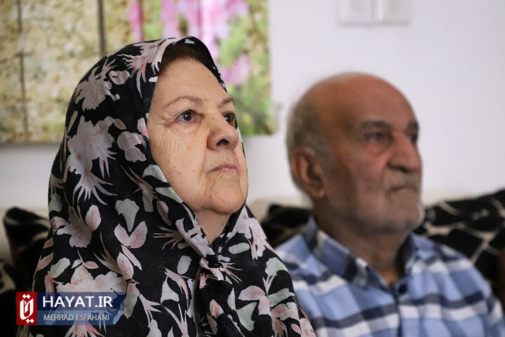 دیدار با والدین شهید جعفرعلی گروسی