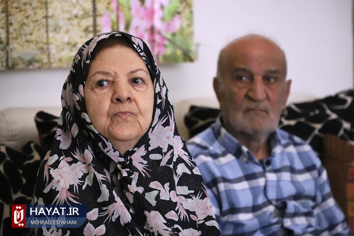 دیدار با والدین شهید جعفرعلی گروسی