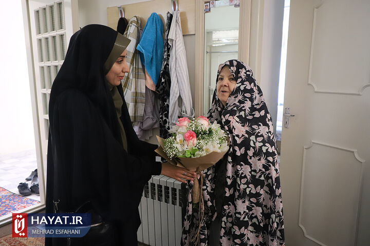 دیدار با والدین شهید جعفرعلی گروسی