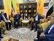 وزیر کشور ایران با همتای عراقی خود در گذرگاه زرباطیه دیدار کرد