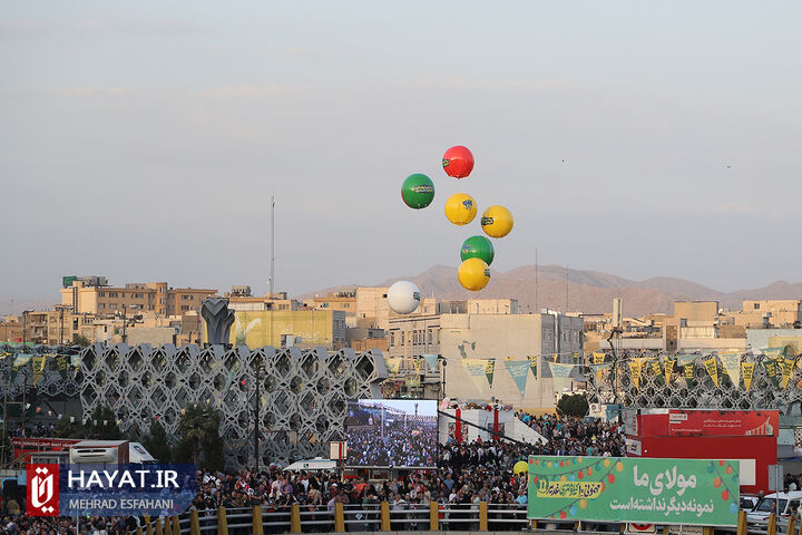 مهمانی 10 کیلومتری عید غدیر