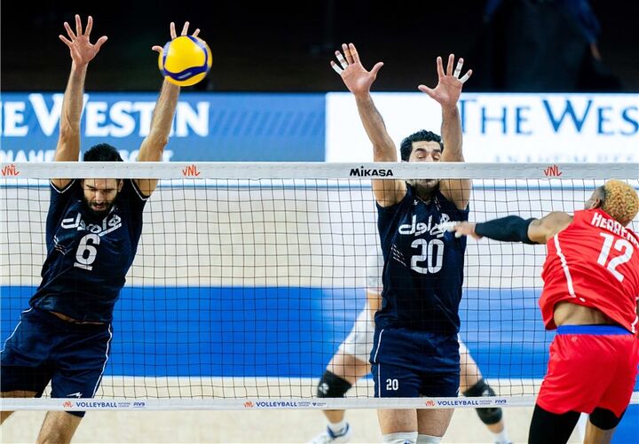 شکست والیبال ایران مقابل کوبا در بازی پایانی شکست والیبال ایران مقابل کوبا در بازی پایانی
