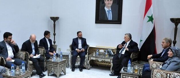 سفیر ایران با رئیس پارلمان سوریه دیدار کرد
