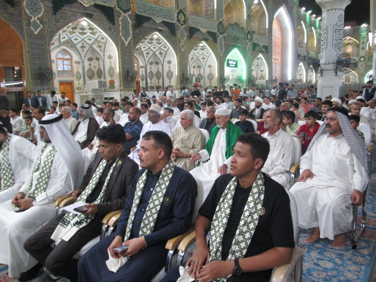 رونمایی از محراب بازسازی شده حرم علوی در نجف