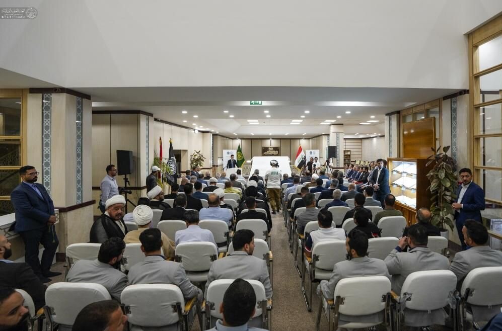 رونمایی از محراب بازسازی شده حرم علوی در نجف