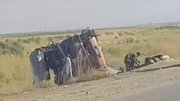 2 کشته و 32 زخمی در سانحه اتوبوس زائران ایرانی در سامرا