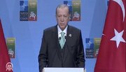 اردوغان: مبارزه قاطع با تروریسم خط قرمز ماست