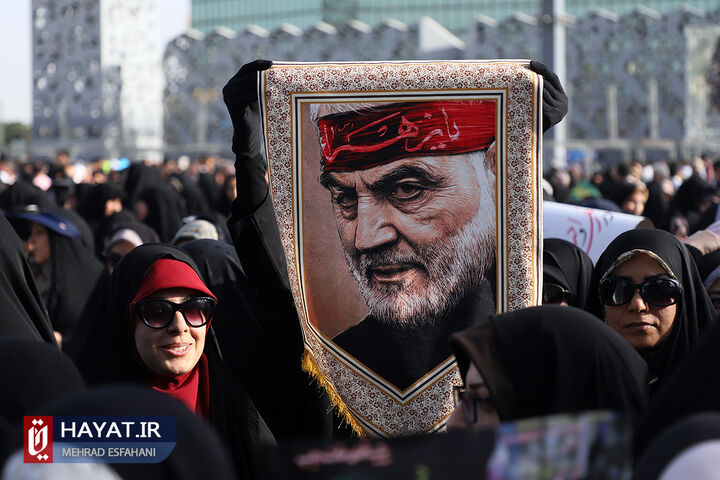 اجتماع بزرگ عفاف و حجاب در میدان امام حسین (ع)