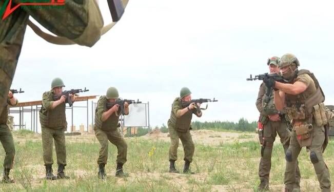نیروهای واگنر به ارتش بلاروس آموزش نظامی می‌دهند