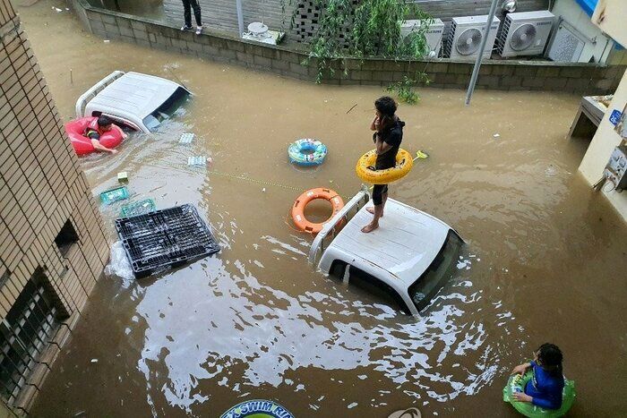 شمار تلفات سیل و رانش زمین در کره جنوبی به ۳۹ نفر رسید شمار تلفات سیل و رانش زمین در کره جنوبی به ۳۹ نفر رسید