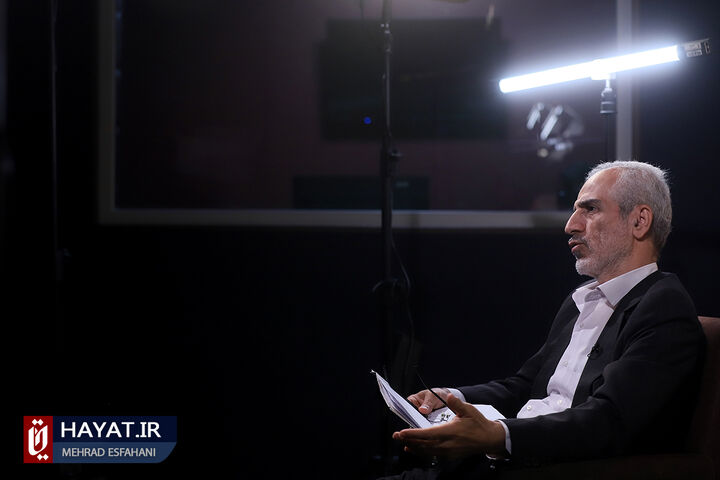 حضور علیرضا اسلامی در پایگاه خبری حیات