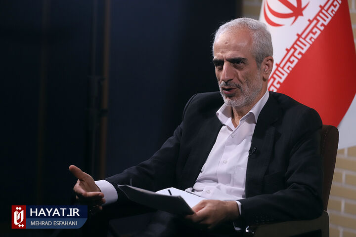 حضور علیرضا اسلامی در پایگاه خبری حیات