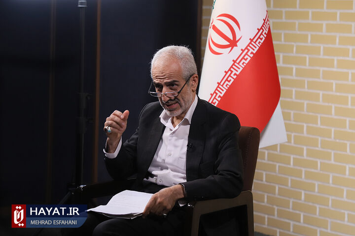 حضور علیرضا اسلامی در پایگاه خبری حیات