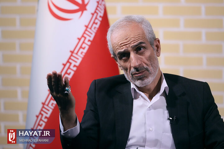 حضور علیرضا اسلامی در پایگاه خبری حیات