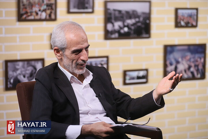 حضور علیرضا اسلامی در پایگاه خبری حیات