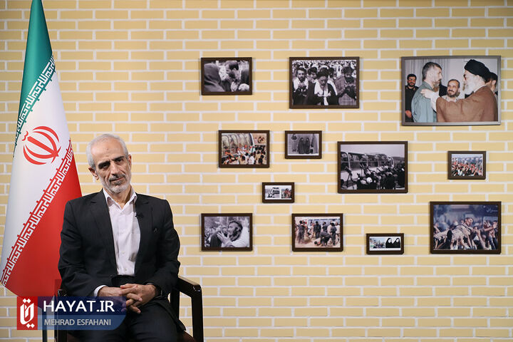 حضور علیرضا اسلامی در پایگاه خبری حیات