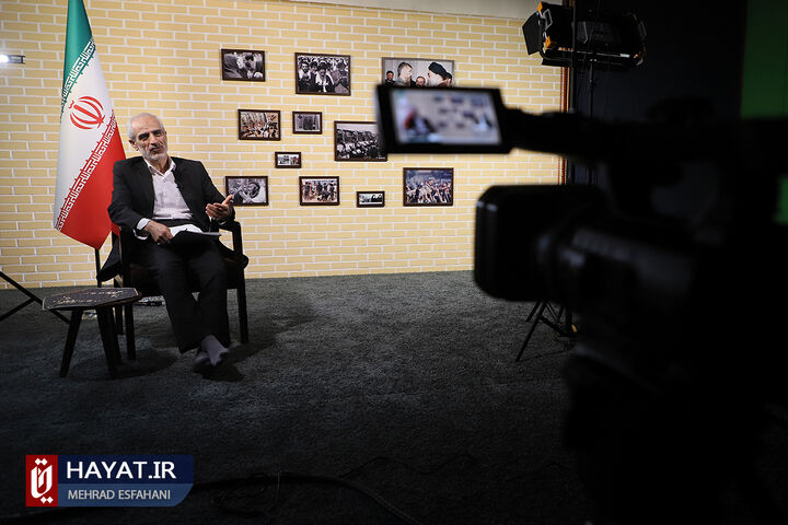 حضور علیرضا اسلامی در پایگاه خبری حیات