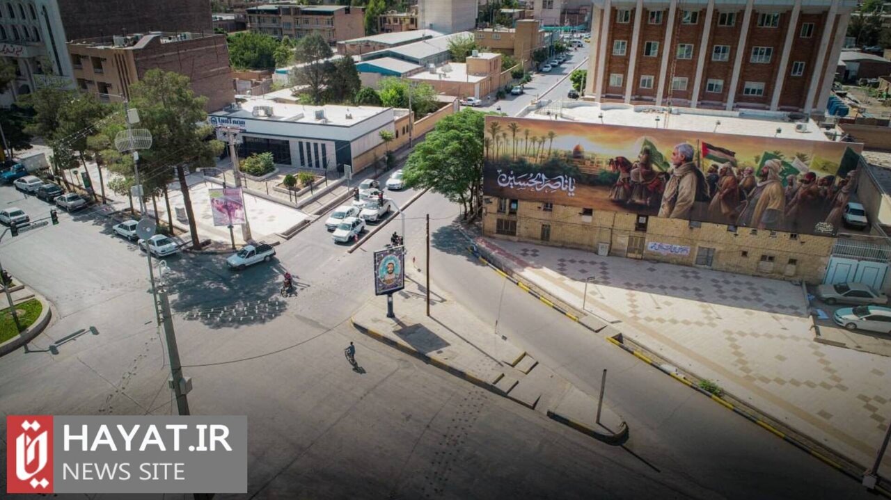 از رونمایی دیوارنگاره ناصرالحسین تا به تصویر کشیدن شنیدههای عاشورا به دست هنرمند کشورمان