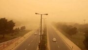 14 استان در چنبره گرد و غبار