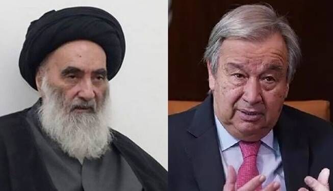 پاسخ گوترش به نامه آیتالله سیستانی درباره هتاکی به قرآن کریم پاسخ گوترش به نامه آیتالله سیستانی درباره هتاکی به قرآن کریم