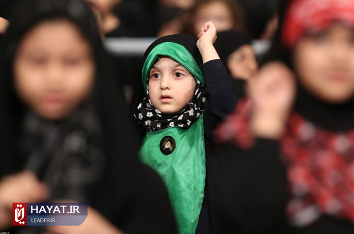 مراسم عزاداری شب عاشورای حسینی با حضور رهبر انقلاب