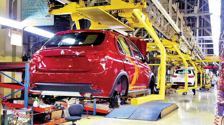 افت تولید ماهانه خودرو در نخستین ماه تابستان