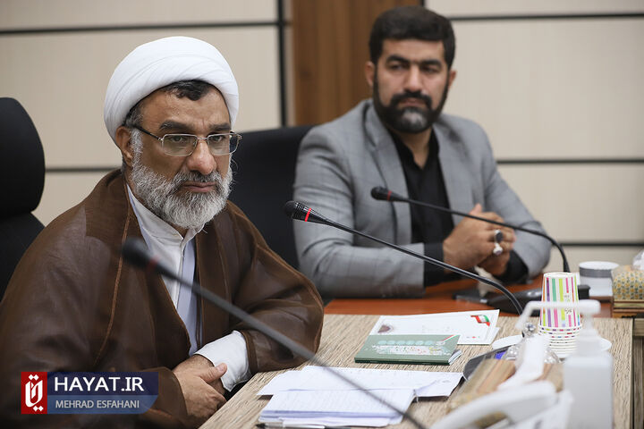 جلسه دبیر شورای عالی انقلاب فرهنگی و شورای معاونین بنیاد شهید