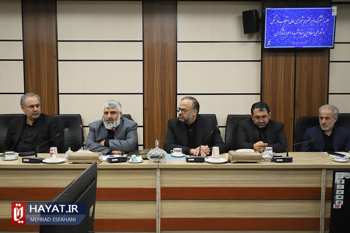 جلسه دبیر شورای عالی انقلاب فرهنگی و شورای معاونین بنیاد شهید