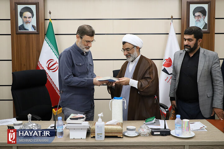 جلسه دبیر شورای عالی انقلاب فرهنگی و شورای معاونین بنیاد شهید