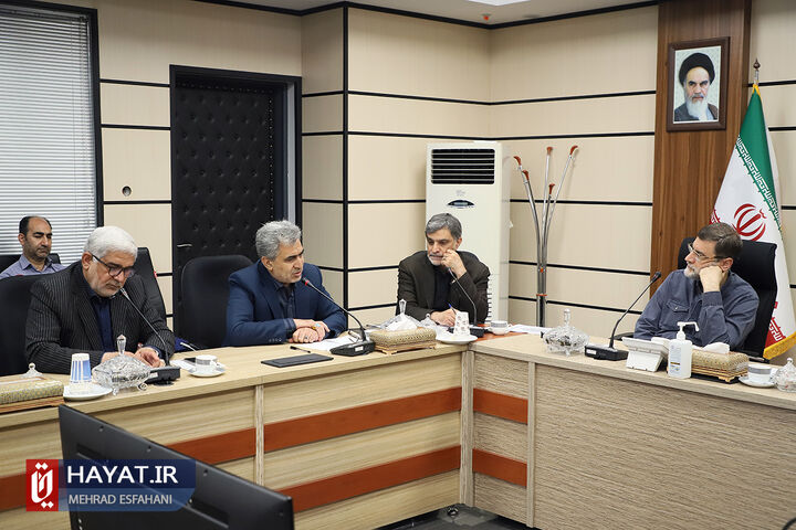 جلسه دبیر شورای عالی انقلاب فرهنگی و شورای معاونین بنیاد شهید