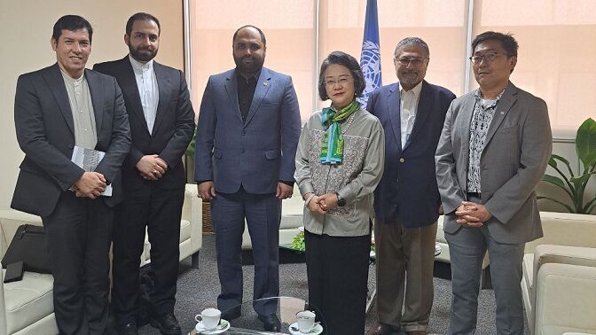 دیدار رئیس سازمان نقشهبرداری با معاون دبیرکل سازمان ملل متحد دیدار رئیس سازمان نقشهبرداری با معاون دبیرکل سازمان ملل متحد