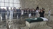 ادای احترام امیرعبداللهیان به رهبر استقلال پاکستان