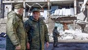 حضور «سرگئی شویگو» در خط مقدم نبرد با اوکراین
