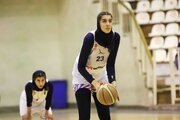 ویدیو/ قدِ بلندترین دختر بسکتبالیست ایران چقدر است؟