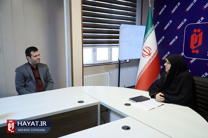 حضور مدیرکل امور شاهد و ایثارگران وزارت آموزش و پرورش در پایگاه خبری حیات