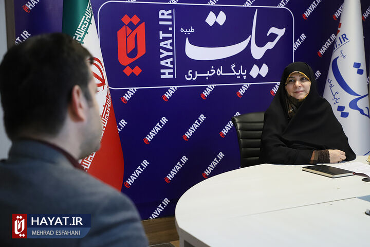 حضور مدیرکل امور شاهد و ایثارگران وزارت آموزش و پرورش در پایگاه خبری حیات