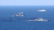 رزمایش دفاع هوایی روسیه و چین در اقیانوس آرام
