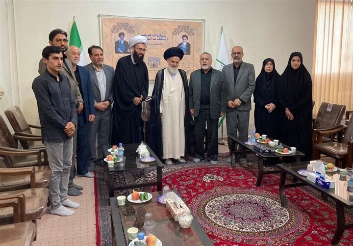 دیدار رئیس فدراسیون تیراندازی با آیات عظام قم دیدار رئیس فدراسیون تیراندازی با آیات عظام قم