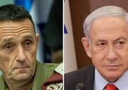 نتانیاهو در بیانیه مشترکی با گالانت بر حمایت کامل از رئیس ستاد ارتش تاکید کرد