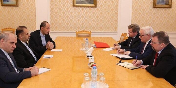 دیدار سفیر ایران در روسیه با ریابکوف دیدار سفیر ایران در روسیه با ریابکوف