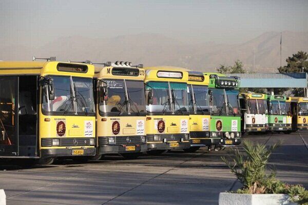 ۵۰ دستگاه اتوبوس به مرز مهران اعزام شد