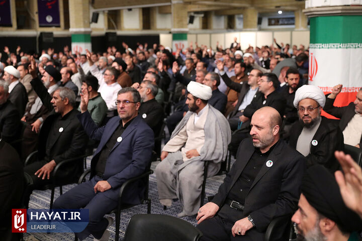 دیدار اعضای ستاد برگزاری کنگره ملی شهدای استان اردبیل با رهبر انقلاب