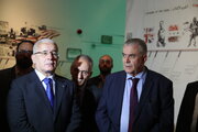 بازدید رئیس مجلس ملی الجزایر از موزه ملی انقلاب اسلامی و دفاع مقدس