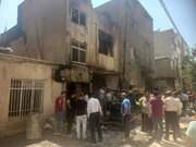 انفجار گاز منجر به تخریب چند منزل مسکونی شد/ 4 نفر مصدوم شدند +فیلم