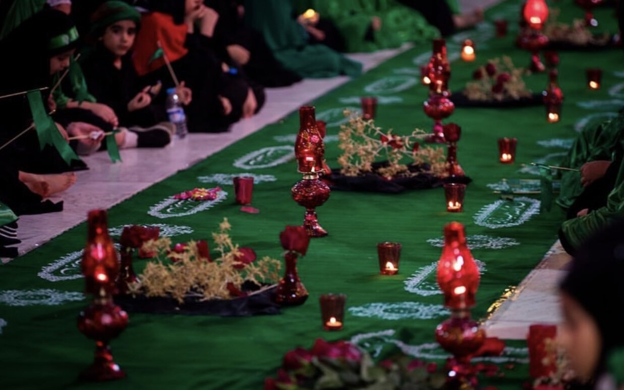 عزاداری شهادت حضرت رقیه (س) در بینالحرمین برگزار شد+عکس و فیلم