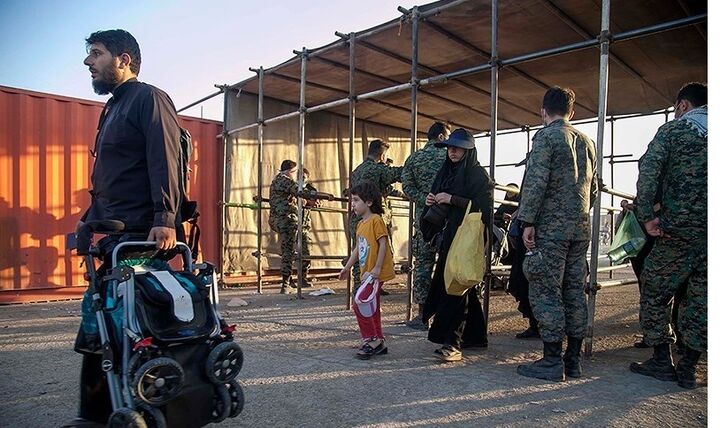 تردد ۳ هزار زائر اربعین از مرز خسروی به عراق تردد ۳ هزار زائر اربعین از مرز خسروی به عراق