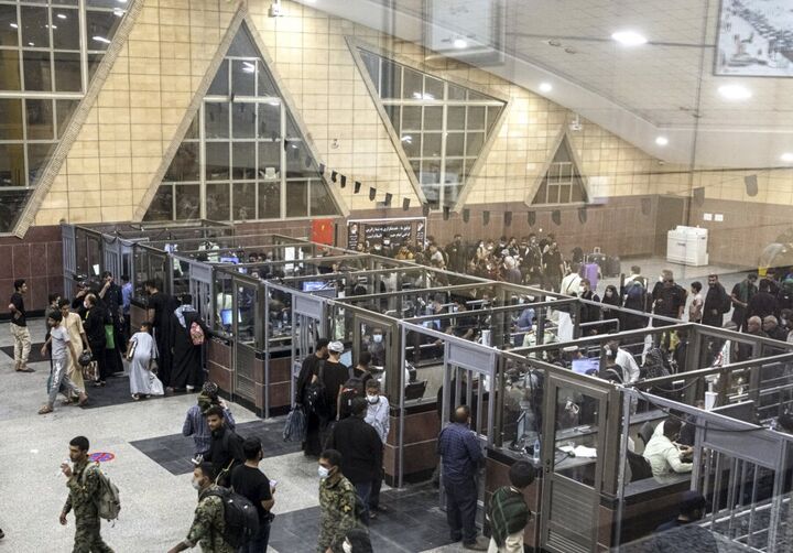 گیتهای خروجی و ورودی زائران اربعین در مرز چذابه فعال شد گیتهای خروجی و ورودی زائران اربعین در مرز چذابه فعال شد