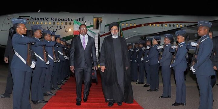 رئیسی وارد پرتوریا در آفریقای جنوبی شد رئیسی وارد پرتوریا در آفریقای جنوبی شد