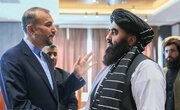 تاکید امیرعبداللهیان بر اجرای عهدنامه هیرمند در گفت‌وگو با سرپرست وزارت خارجه طالبان